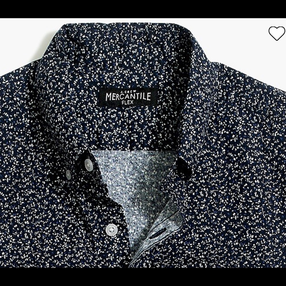 JCrew short sleeve floral shirt